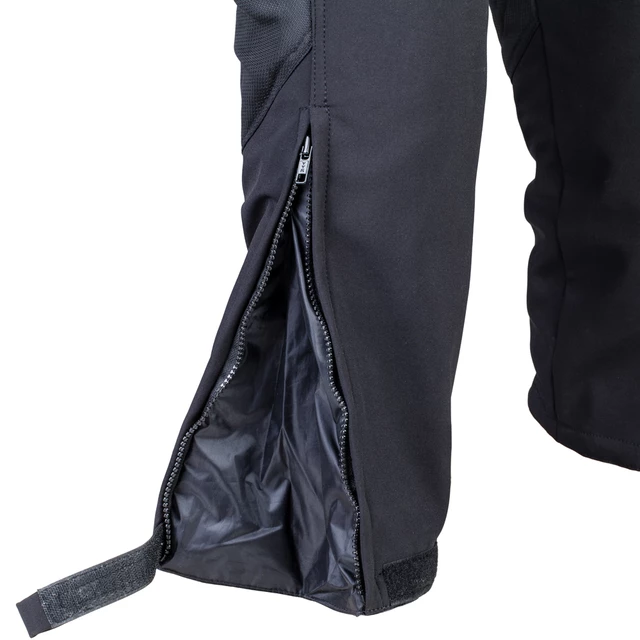 W-TEC Erkalis GS-1729 Herren Softshell Motorradhose - schwarz