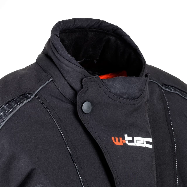 W-TEC Rokosh GS-1758 Herren Softshell Motorradjacke - schwarz