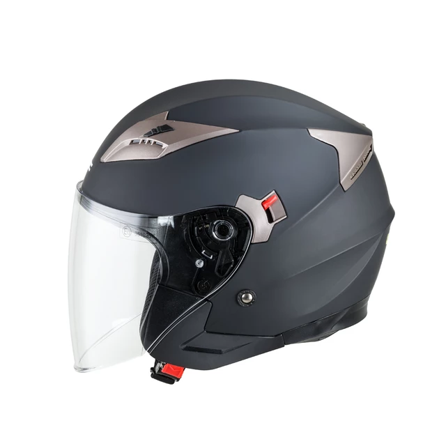 W-TEC Putta Motorrad-Helm - schwarz matt