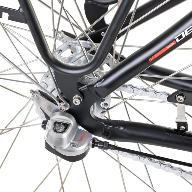 Devron 28122 - Stadt Elektrofahrrad Modell 2019 - Grau