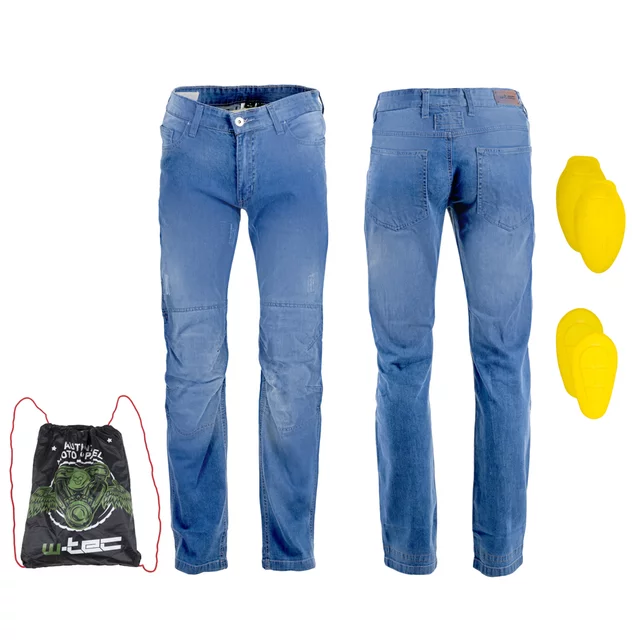W-TEC Shiquet Herren Motorradjeans - blau