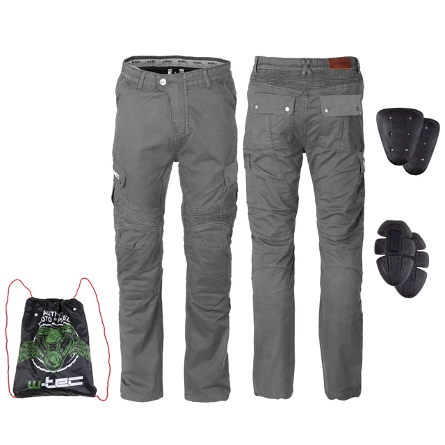 W-TEC Shoota Herren Motorradhose - olivgrün - dunkelgrau