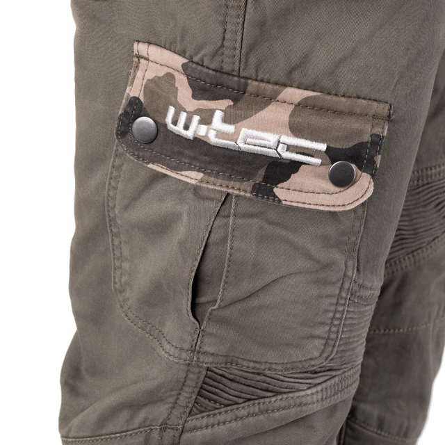 W-TEC Shoota Herren Motorradhose - olivgrün