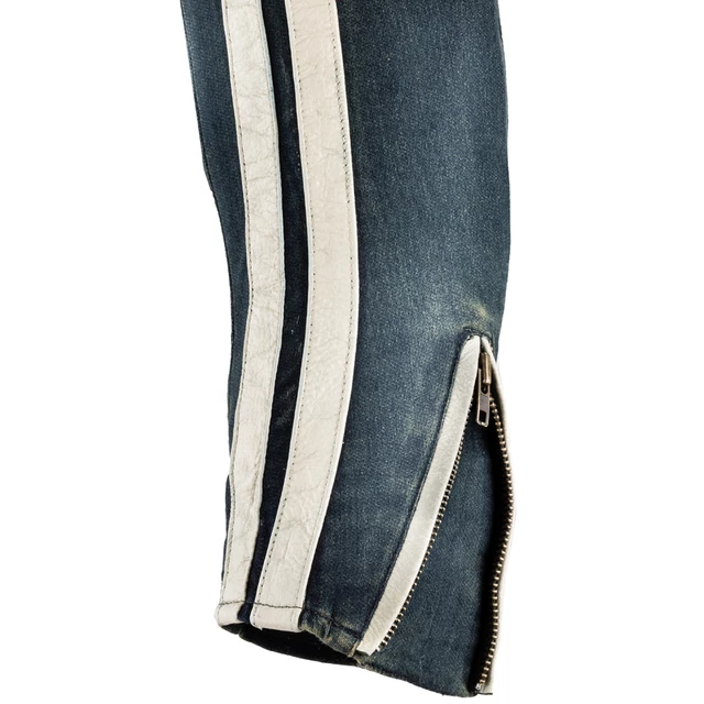 W-TEC Herren Motorradjacke Wildone - blau