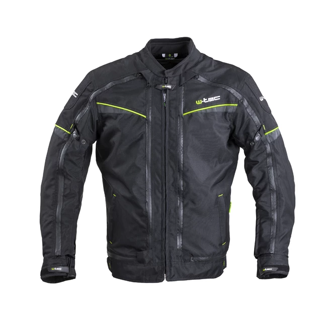W-TEC Progair Herrenmotorradjacke - schwarz-fluo