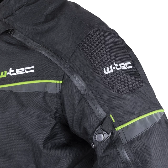 W-TEC Progair Herrenmotorradjacke - schwarz-fluo