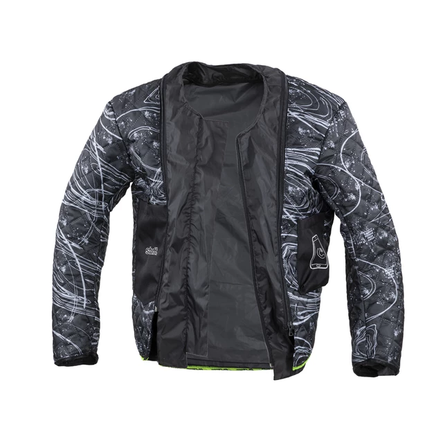 W-TEC Progair Herrenmotorradjacke - schwarz-fluo