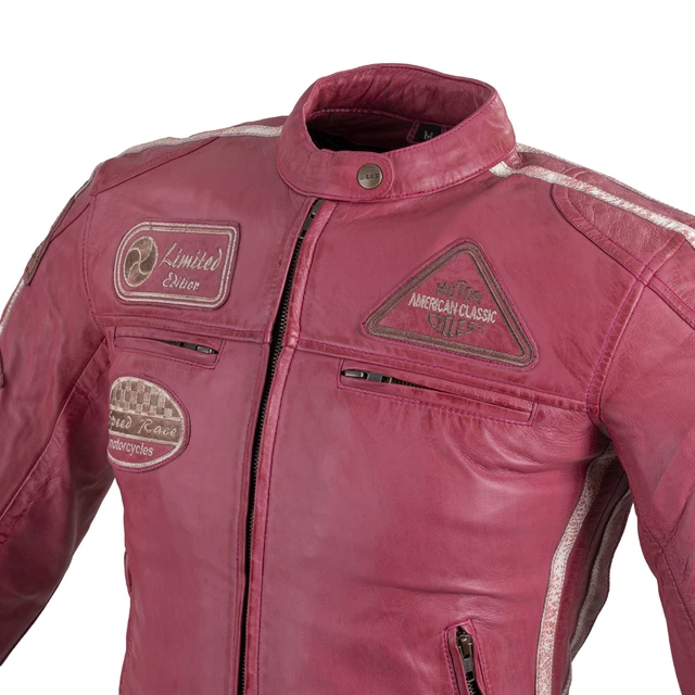 W-TEC Sheawen Lady Pink Damen Motorradjacke - rosa