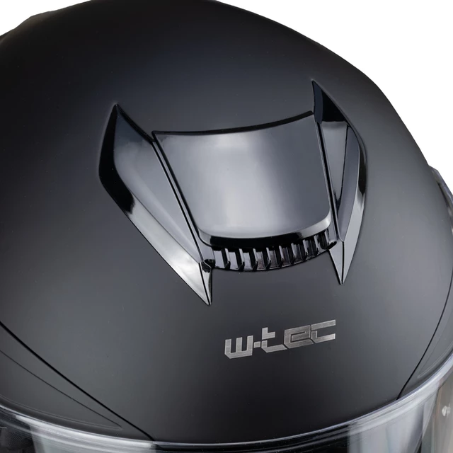 W-TEC Yorkroad Stealth Motorradhelm - Black Stealth Matt