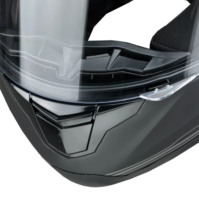 W-TEC Yorkroad Stealth Motorradhelm - Black Stealth Matt