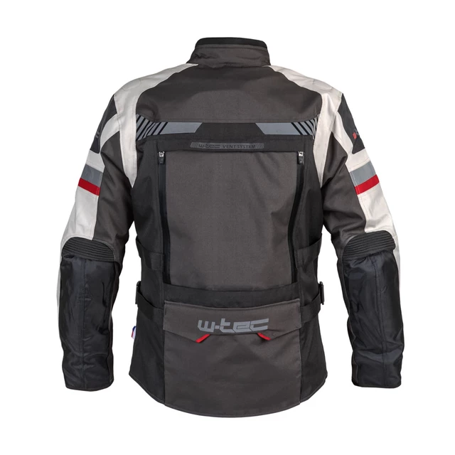 W-TEC Excellenta Touring Motorradjacke - Thunderstorm Gray