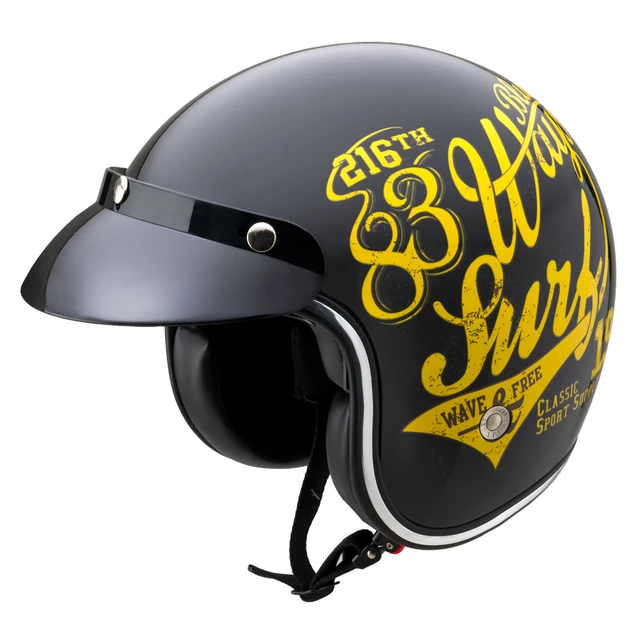 W-TEC Café Racer Motorradhelm - 3Ways Surf - 3Ways Surf