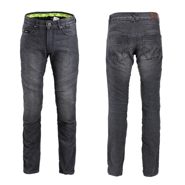 Herren Motorad Jeans W-TEC Oliver - schwarz