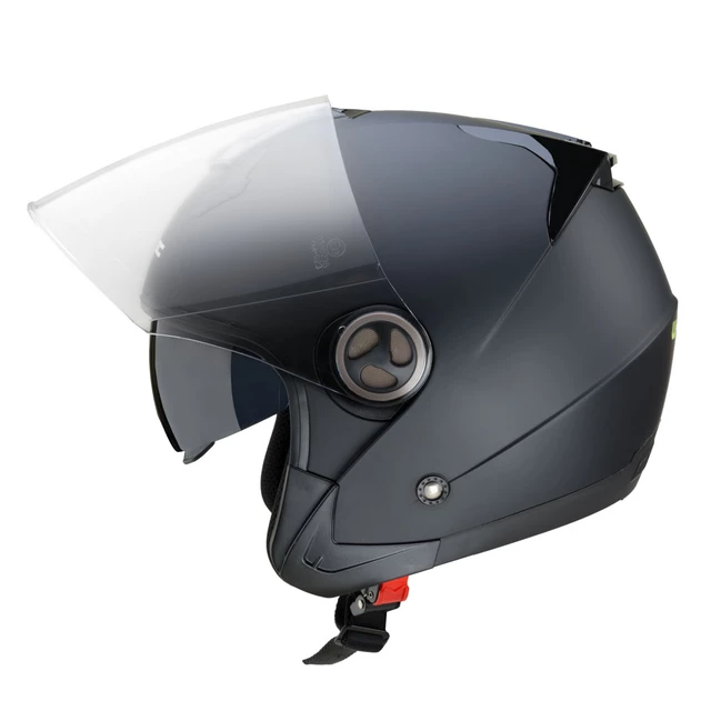 W-TEC YM-623 Motorradhelm - Matt Black-Bronze