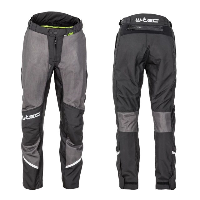 W-TEC Alquizar Herren Sommer Motorradhose - Black-Grey - Black-Grey
