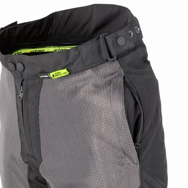 W-TEC Alquizar Herren Sommer Motorradhose - Black-Grey