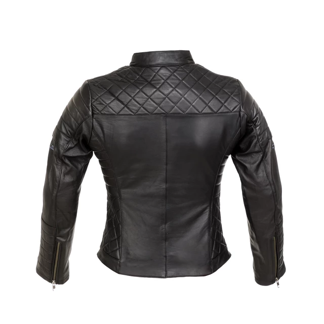 W-TEC Corallia Damen Leder Motorradjacke - schwarz