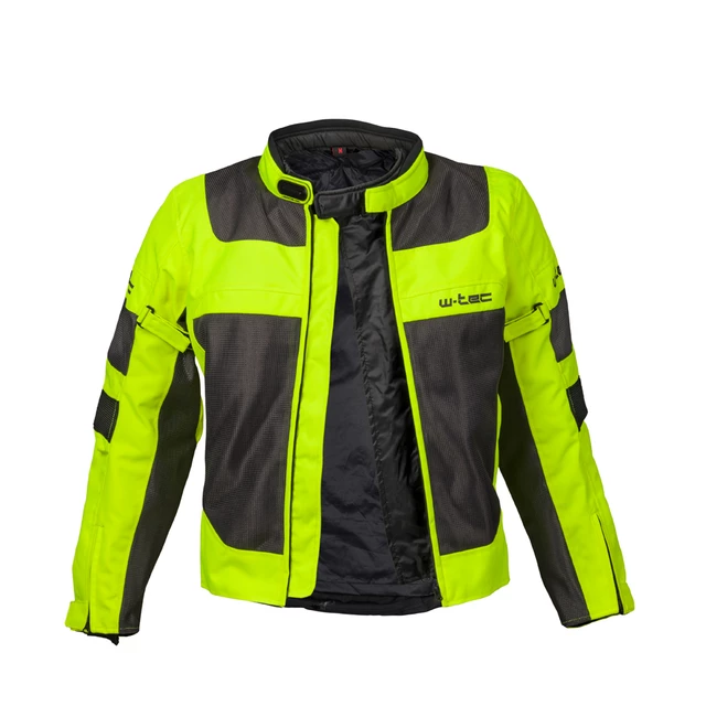 W-TEC Fonteller Sommer Herren Motorradjacke - Yellow-Grey