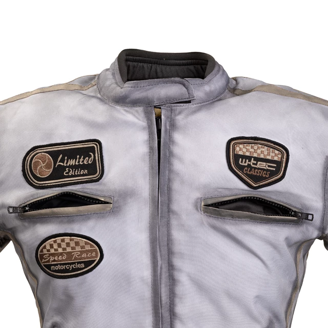 W-TEC Virgini  Damen Textiljacke - weiß