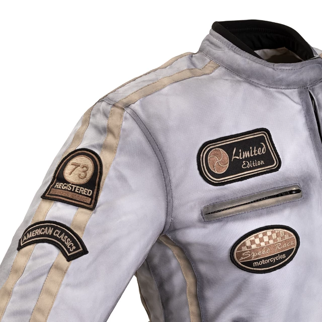 W-TEC Virgini  Damen Textiljacke - weiß