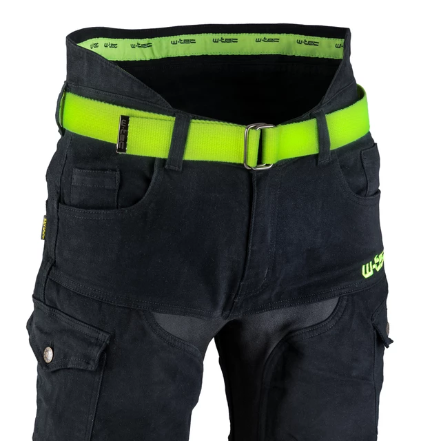 W-TEC Aredator Herren Mottorradjeans - schwarz