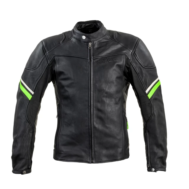W-TEC Montegi Leder Motorradjacke - mattschwarz - mattschwarz