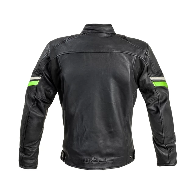 W-TEC Montegi Leder Motorradjacke - mattschwarz
