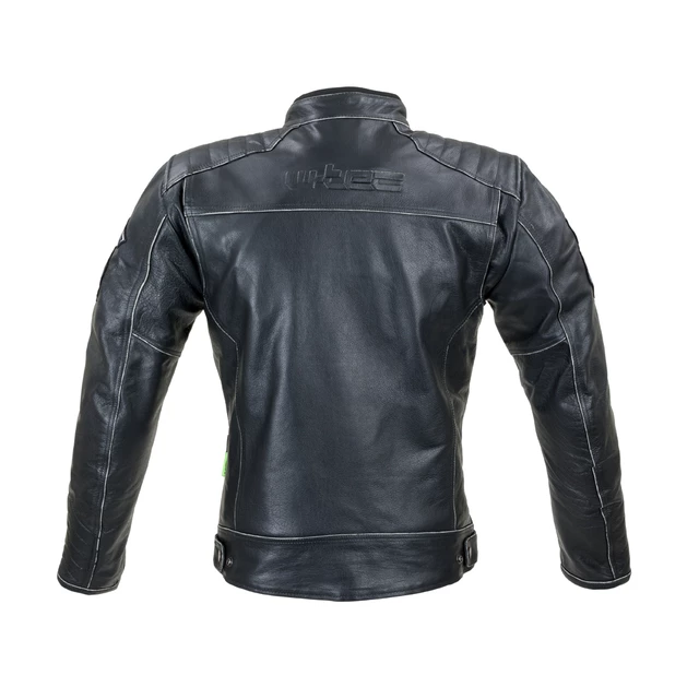W-TEC Losial Leder Motorradjacke - schwarz