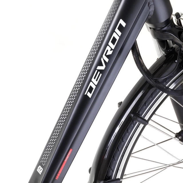 E-Bike für die Stadt - Devron 28124A 28" - schwarz