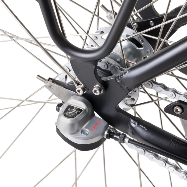 E-Bike für die Stadt - Devron 28124A 28" - schwarz