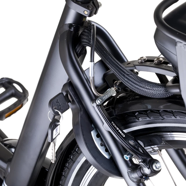 E-Bike für die Stadt - Devron 28124A 28" - schwarz