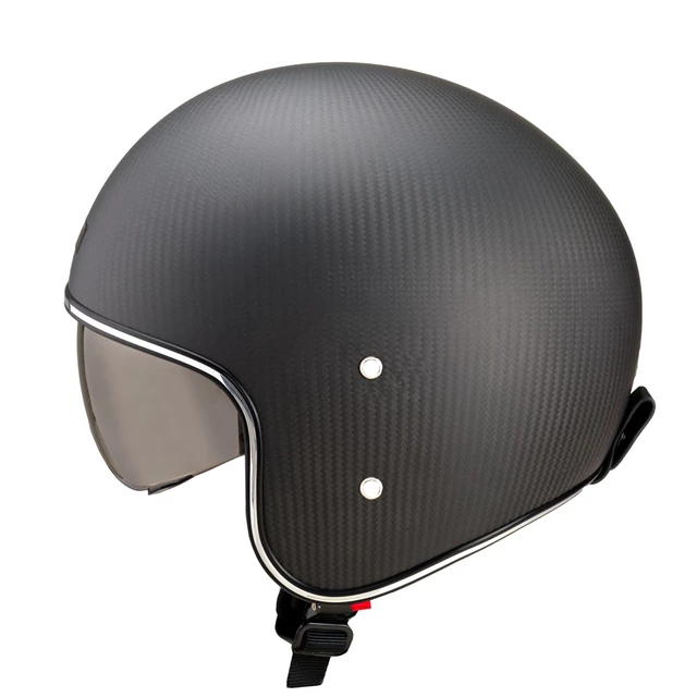 Motoradhelm W-TEC Angeric Matt Carbon - Matt Carbon - Matt Carbon