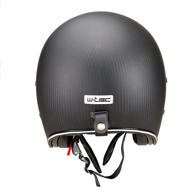 Motoradhelm W-TEC Angeric Matt Carbon - Matt Carbon