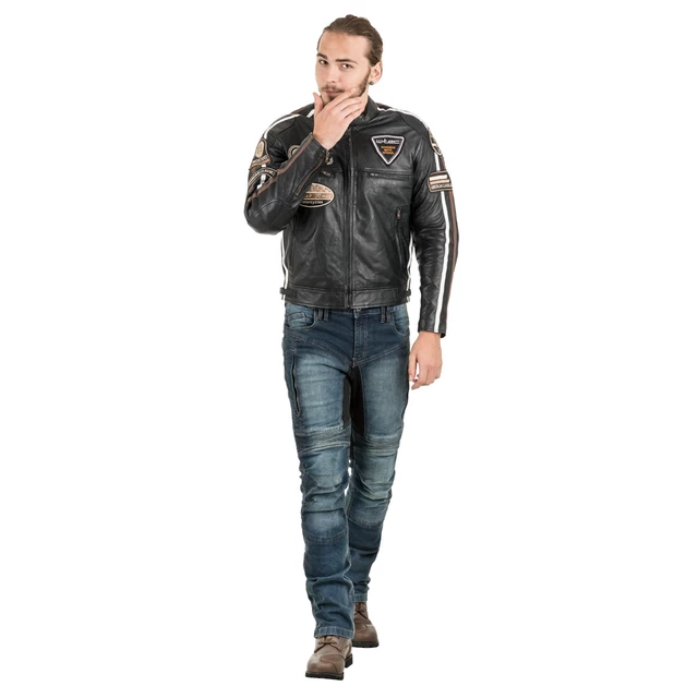 W-TEC Wicho Herren Motorradjeans - 5XL