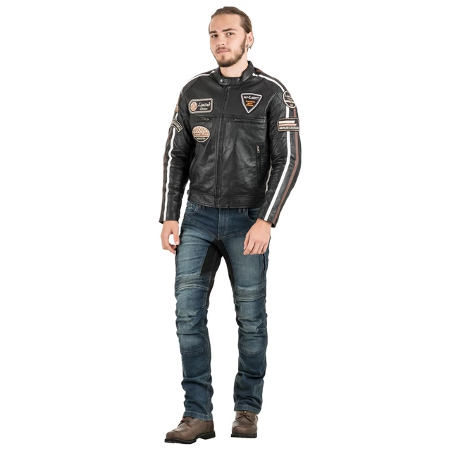 W-TEC Wicho Herren Motorradjeans - 5XL