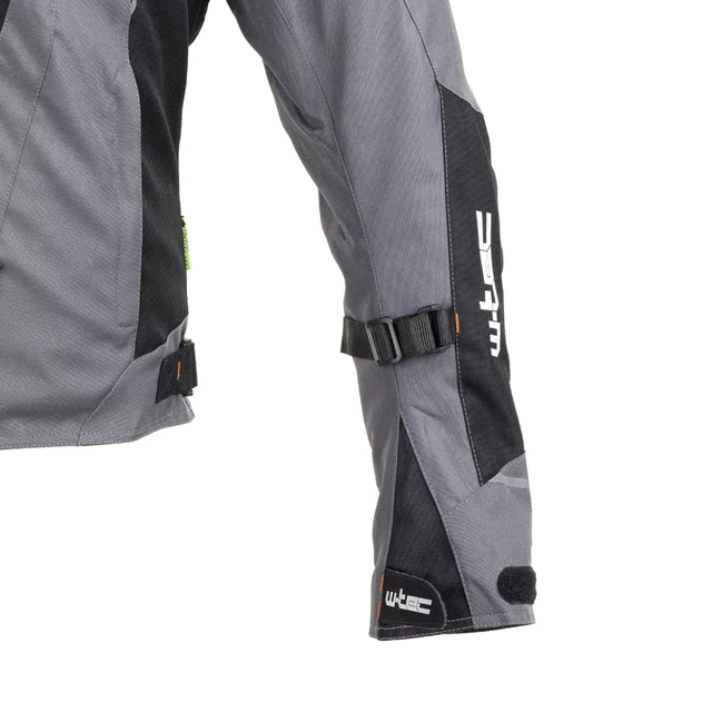 W-TEC Brandon Herren Motorradjacke - schwarz-fluo gelb