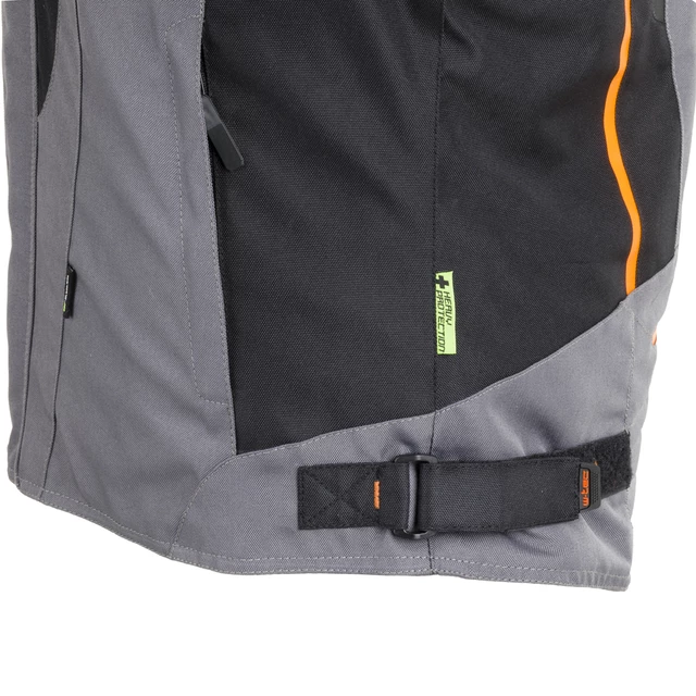 W-TEC Brandon Herren Motorradjacke - schwarz-fluo gelb