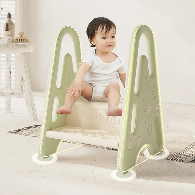 Kinderhocker mit Tritthocker inSPORTline Goralcino - grün