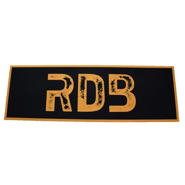 Polster unter der Fitboard-Rolle RDB Fight Logo