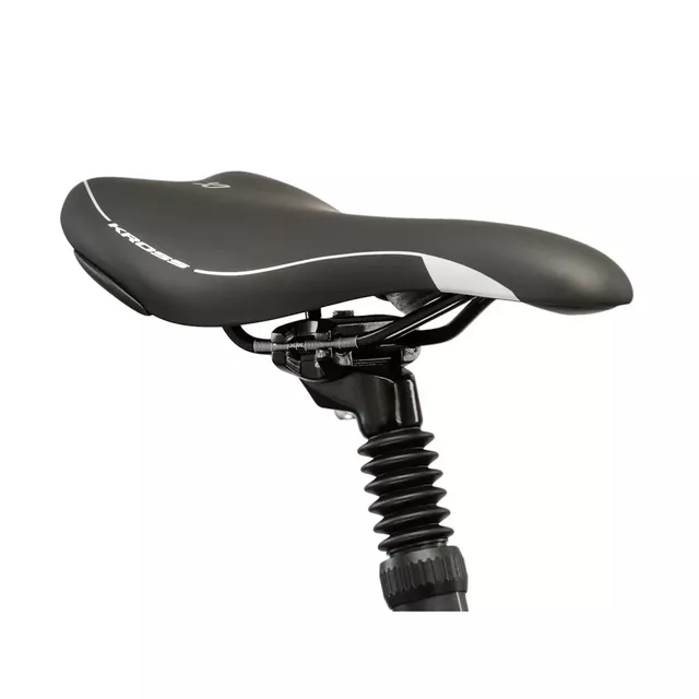 Damen-Crossrad Kross EVADO 3.0 28" - Modell 2025 - šedá / zelená / lesk