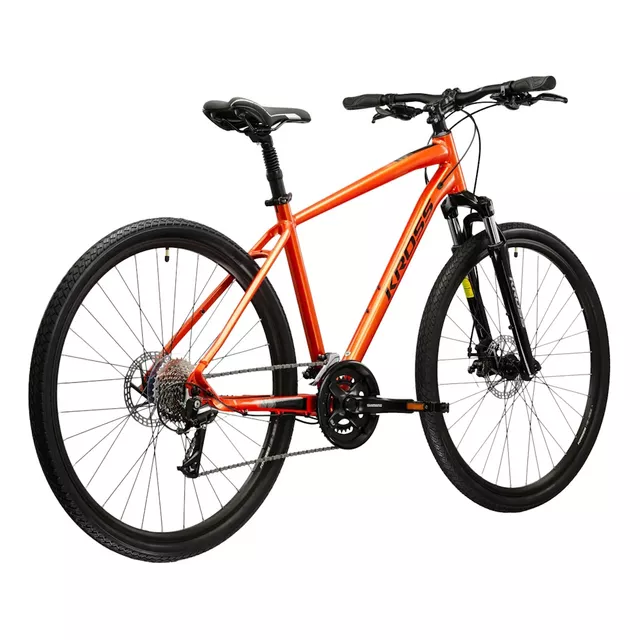 Herren Crossrad Kross EVADO 3.0 28" - Modell 2025 - oranžová/černá/lesk