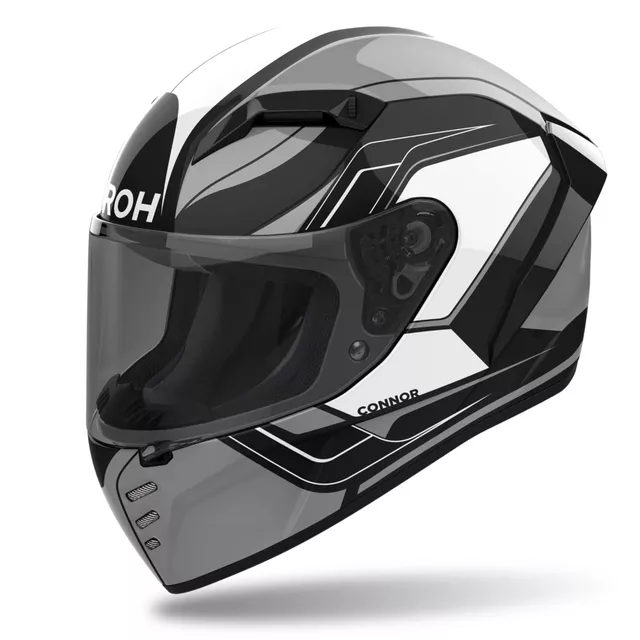 Motorradhelm AIROH CONNOR Dunk glänzend schwarz
