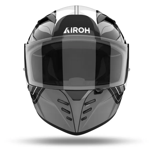 Motorradhelm AIROH CONNOR Dunk glänzend schwarz