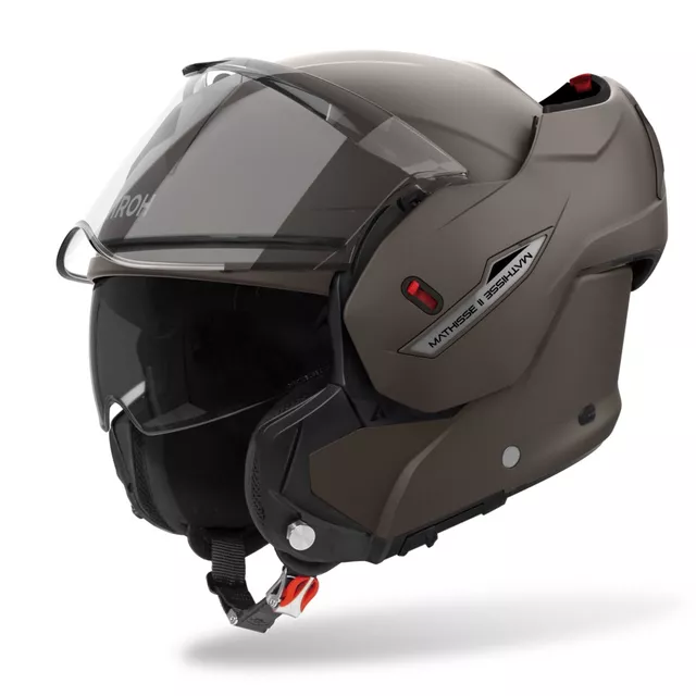 Flip Helm AIROH MATHISSE 2 Farbe P/J bronze matt