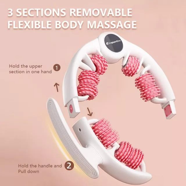 inSPORTline Alesaki multifunktionales Massagegerät