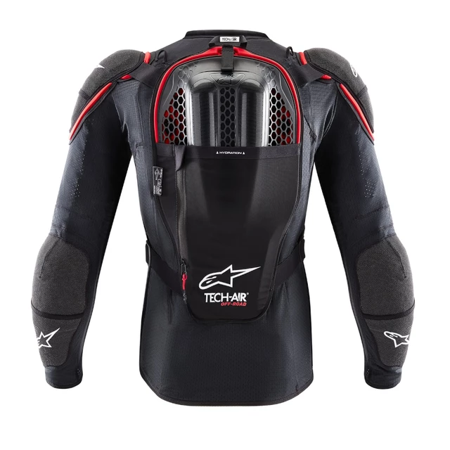 Alpinestars Tech-Air® Off-Road System Airbagweste schwarz/rot
