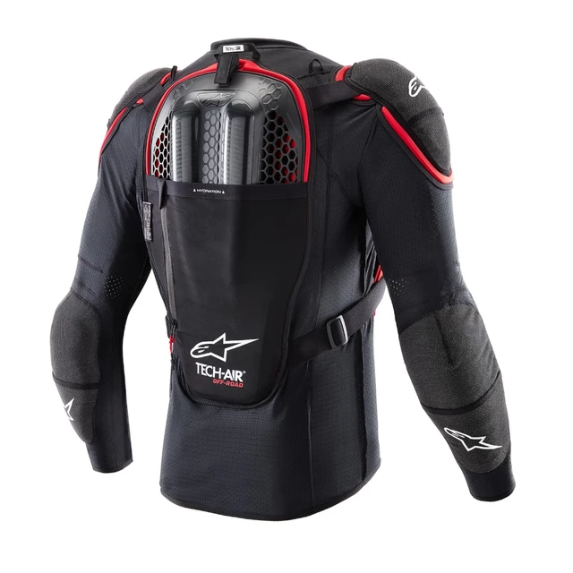 Alpinestars Tech-Air® Off-Road System Airbagweste schwarz/rot