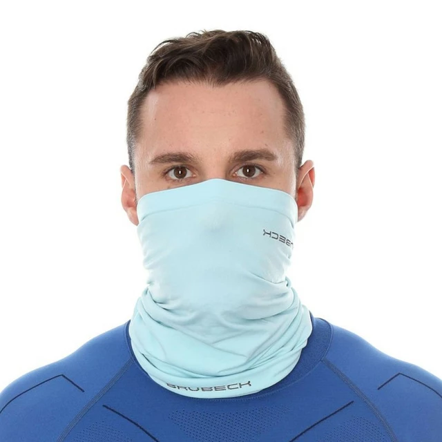 Brubeck Athletic Multifunktionsschal - fuchsie - türkis