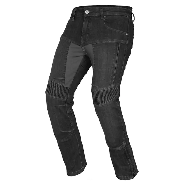 Herren-Motojeans Ayrton 505 Black - schwarz - schwarz