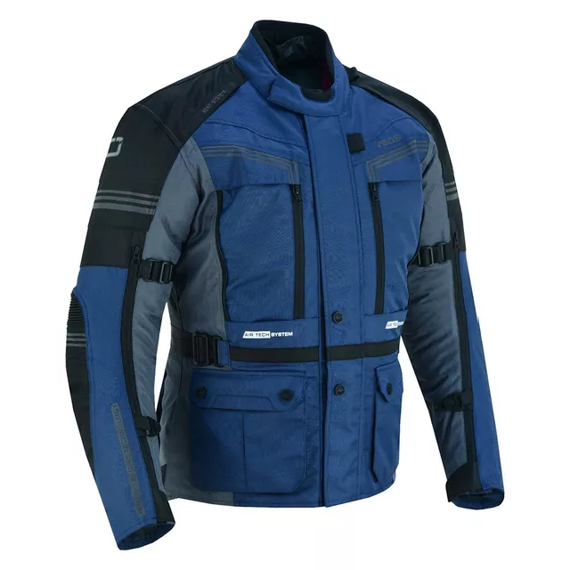 Touring-Motojacke für Männer BOS Maximum - schwarz